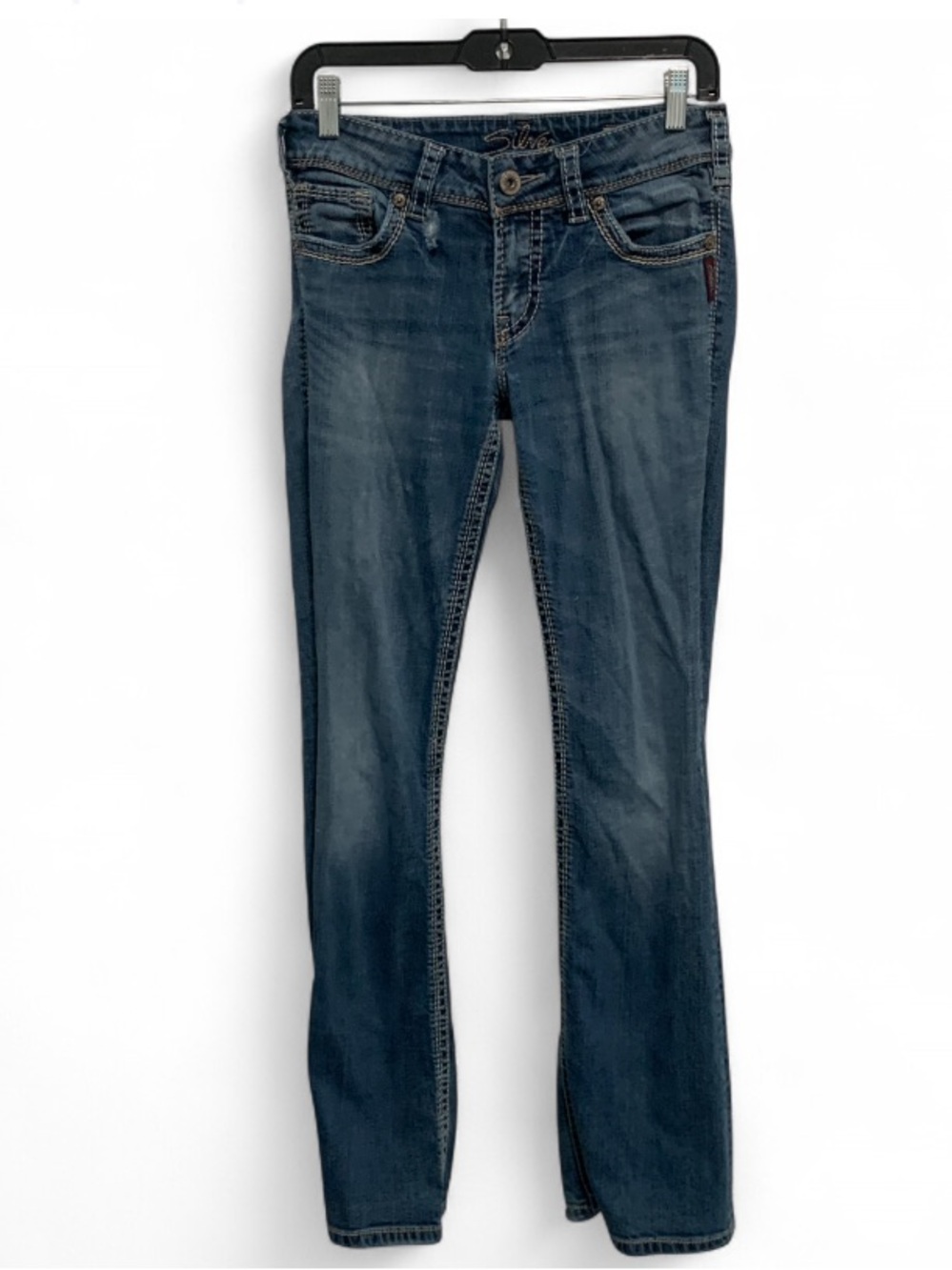 Silver Jeans Suki Bootcut Jeans in Medium Blue Wash